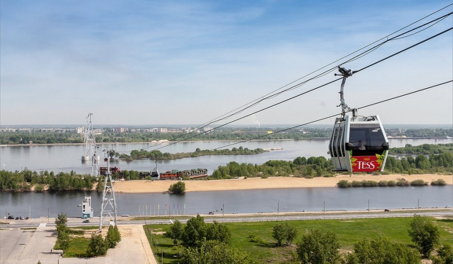 Канатная дорога Нижний Новгород - Бор